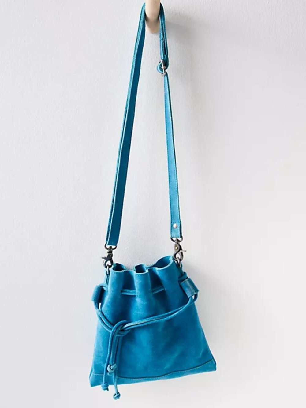 Free People Billie Suede Crossbody Bag